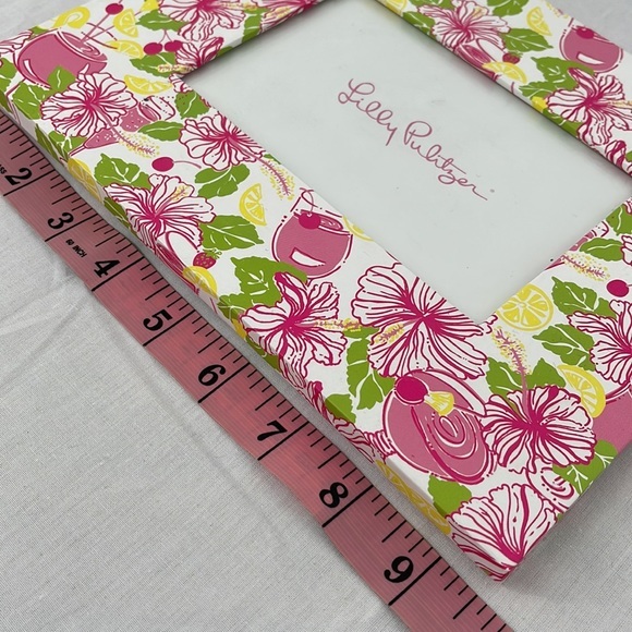 Lilly Pulitzer Colorful Picture Frame‎ in Summer Fun 4x6 Matte and Glass Front - Picture 5 of 5